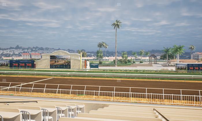 Del Mar Thoroughbred Club - Section Clubhouse Box 5 A Lvl 2 Seat View