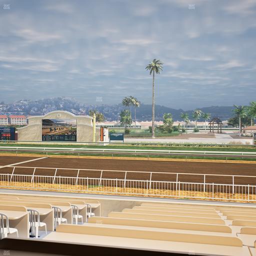 Del Mar Thoroughbred Club - Section Clubhouse Box 5 A Lvl 2 Seat View