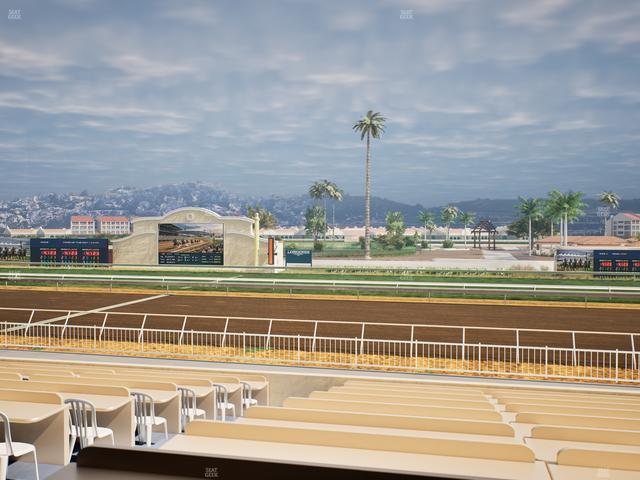 Del Mar Thoroughbred Club - Section Clubhouse Box 5 A Lvl 2 Seat View