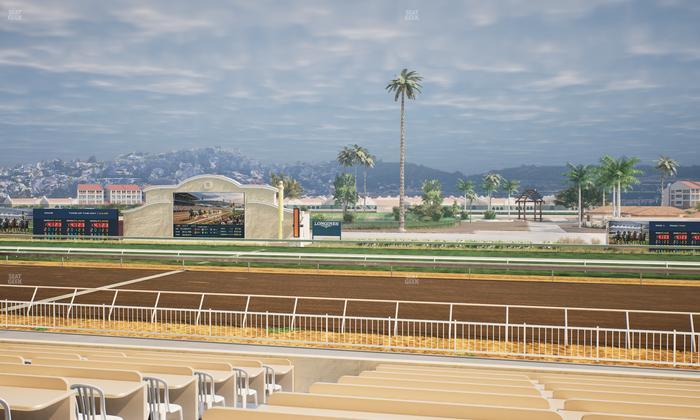 Del Mar Thoroughbred Club - Section Clubhouse Box 5 A Lvl 2 Seat View