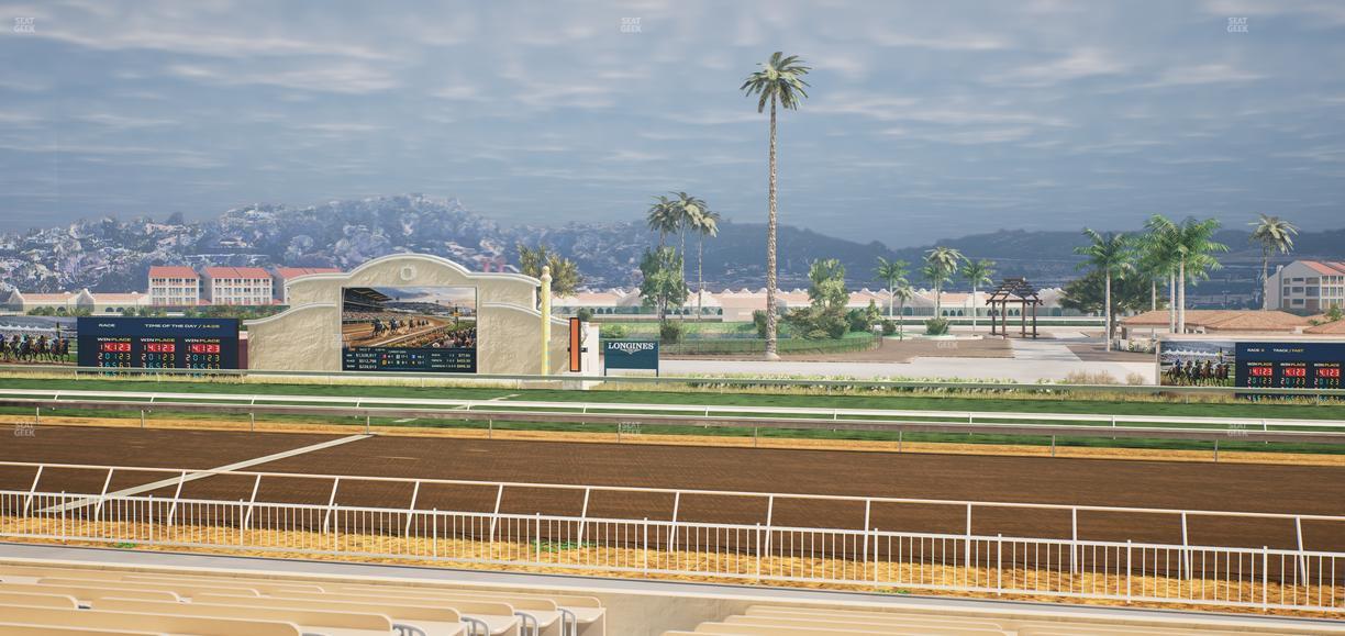 Del Mar Thoroughbred Club - Section Clubhouse Box 5 B Lvl 2 Seat View