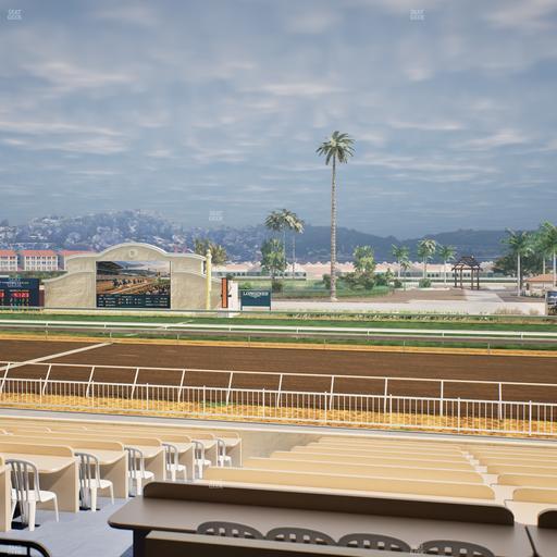 Del Mar Thoroughbred Club - Section Clubhouse Box 5 B Lvl 2 Seat View