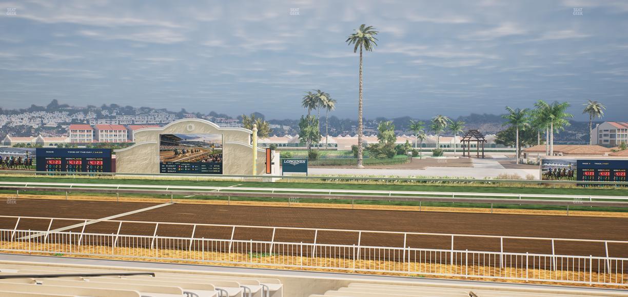 Del Mar Thoroughbred Club - Section Clubhouse Box 5 B Lvl 2 Seat View