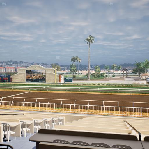 Del Mar Thoroughbred Club - Section Clubhouse Box 5 B Lvl 2 Seat View