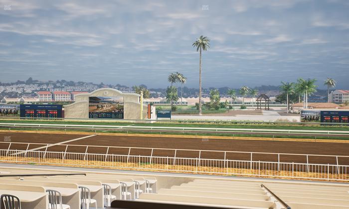 Del Mar Thoroughbred Club - Section Clubhouse Box 5 B Lvl 2 Seat View