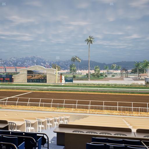 Del Mar Thoroughbred Club - Section Clubhouse Box 5 C Lvl 2 Seat View