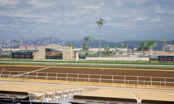 Del Mar Thoroughbred Club - Section Clubhouse Box 5 C Lvl 2 Seat View