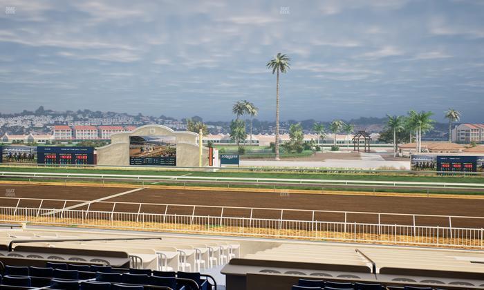 Del Mar Thoroughbred Club - Section Clubhouse Box 5 D Lvl 2 Seat View