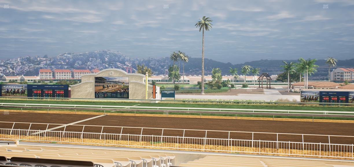 Del Mar Thoroughbred Club - Section Clubhouse Box 5 D Lvl 2 Seat View