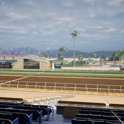 Del Mar Thoroughbred Club - Section Clubhouse Box 5 D Lvl 2 Seat View