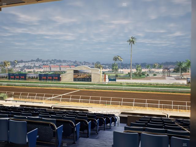 Del Mar Thoroughbred Club - Section Clubhouse Box 5 E Lvl 3 Seat View