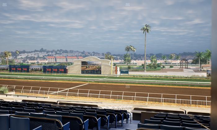 Del Mar Thoroughbred Club - Section Clubhouse Box 5 E Lvl 3 Seat View