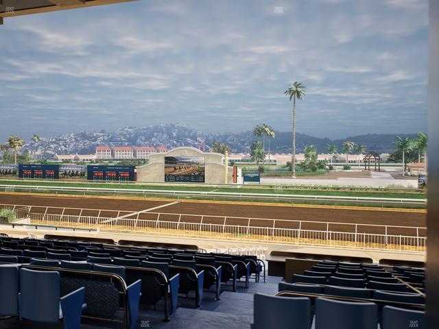 Del Mar Thoroughbred Club - Section Clubhouse Box 5 E Lvl 3 Seat View