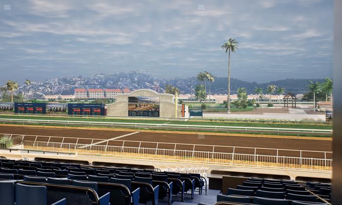 Del Mar Thoroughbred Club - Section Clubhouse Box 5 E Lvl 3 Seat View