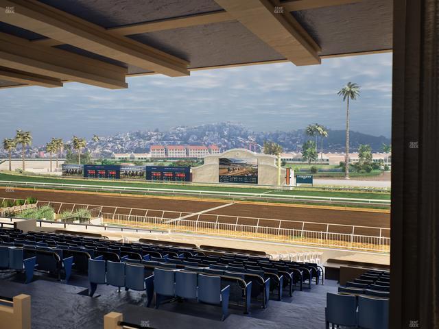 Del Mar Thoroughbred Club - Section Clubhouse Box 5 G Lvl 3 Seat View