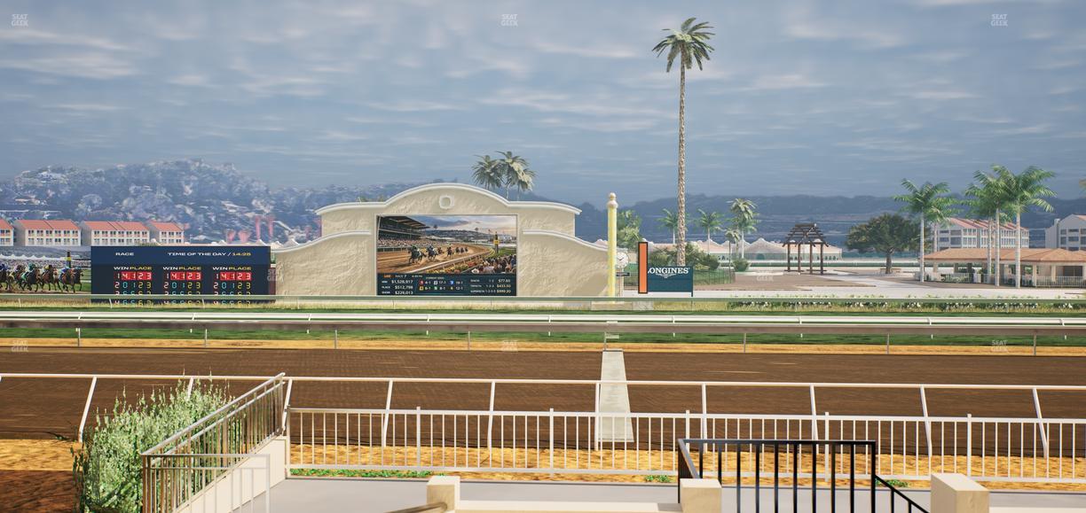 Del Mar Thoroughbred Club - Section Clubhouse Box 501 Lvl 1 Seat View