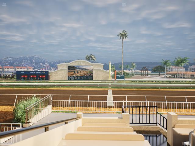 Del Mar Thoroughbred Club - Section Clubhouse Box 501 Lvl 1 Seat View