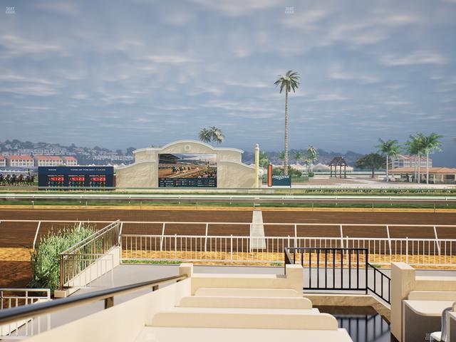 Del Mar Thoroughbred Club - Section Clubhouse Box 501 Lvl 1 Seat View