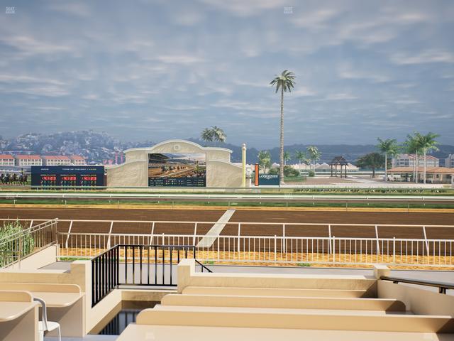 Del Mar Thoroughbred Club - Section Clubhouse Box 502 Lvl 1 Seat View