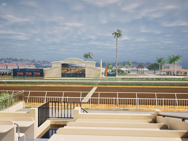 Del Mar Thoroughbred Club - Section Clubhouse Box 502 Lvl 1 Seat View