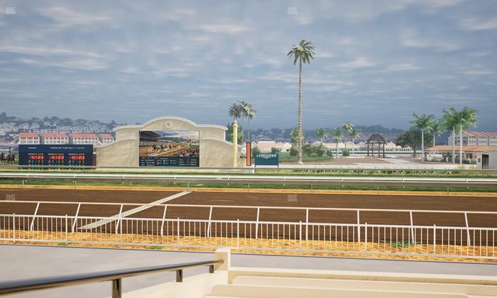 Del Mar Thoroughbred Club - Section Clubhouse Box 503 Lvl 1 Seat View