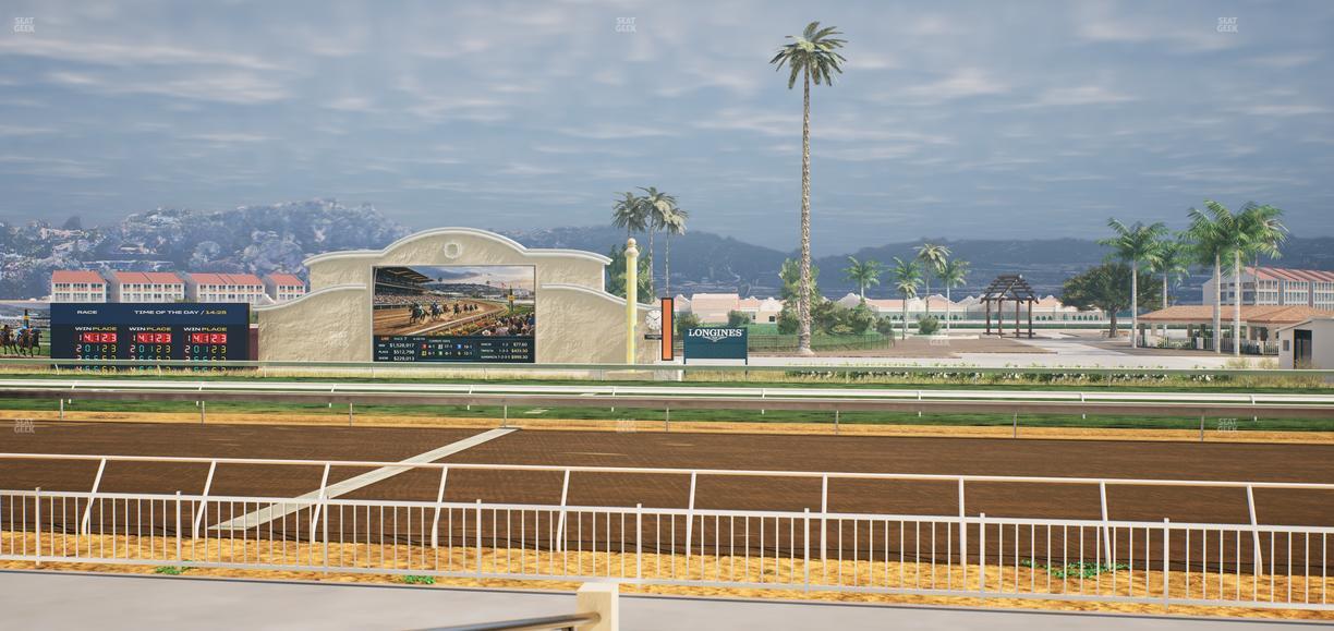 Del Mar Thoroughbred Club - Section Clubhouse Box 503 Lvl 1 Seat View