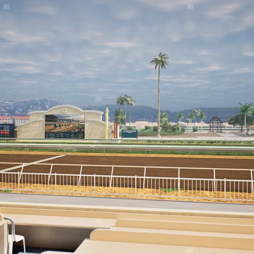 Del Mar Thoroughbred Club - Section Clubhouse Box 504 Lvl 1 Seat View