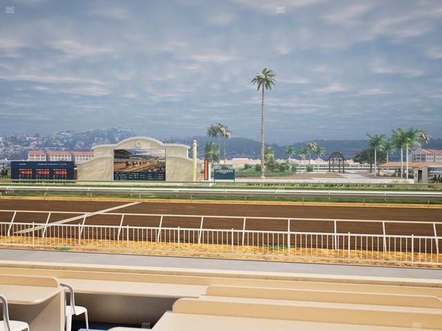Del Mar Thoroughbred Club - Section Clubhouse Box 504 Lvl 1 Seat View