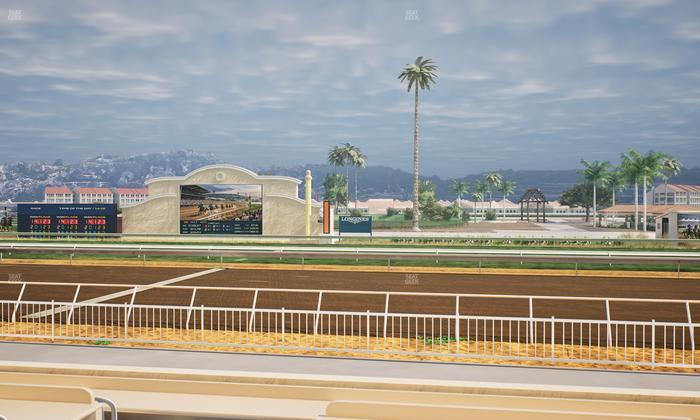 Del Mar Thoroughbred Club - Section Clubhouse Box 504 Lvl 1 Seat View