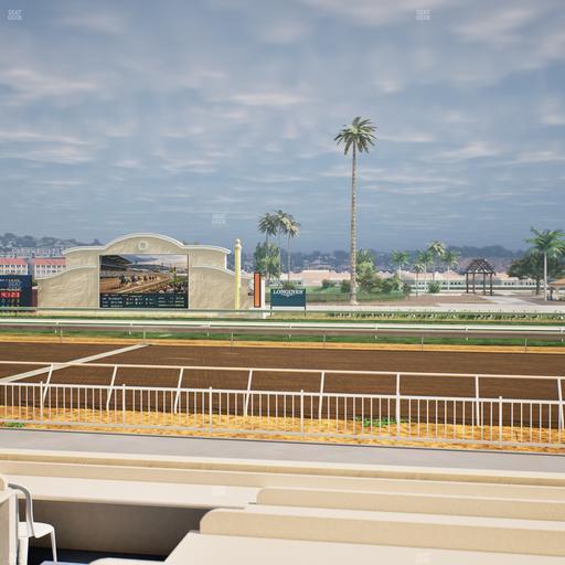 Del Mar Thoroughbred Club - Section Clubhouse Box 504 Lvl 1 Seat View