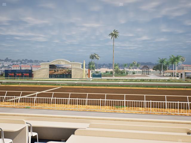 Del Mar Thoroughbred Club - Section Clubhouse Box 504 Lvl 1 Seat View