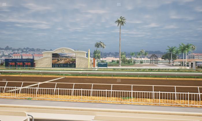 Del Mar Thoroughbred Club - Section Clubhouse Box 504 Lvl 1 Seat View