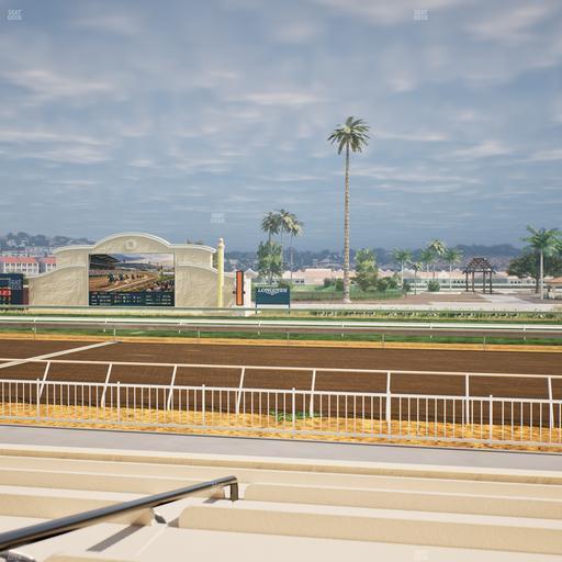 Del Mar Thoroughbred Club - Section Clubhouse Box 505 Lvl 1 Seat View
