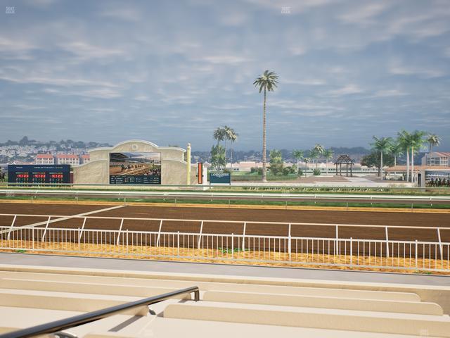 Del Mar Thoroughbred Club - Section Clubhouse Box 505 Lvl 1 Seat View