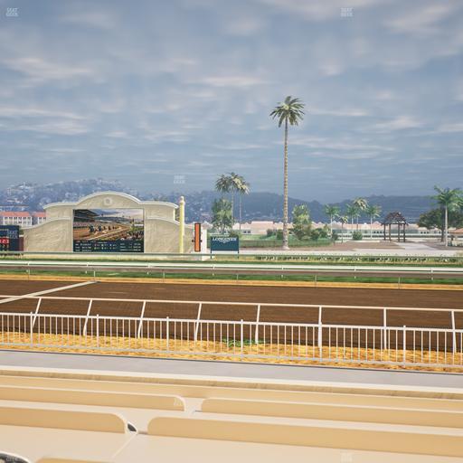 Del Mar Thoroughbred Club - Section Clubhouse Box 505 Lvl 1 Seat View