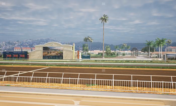 Del Mar Thoroughbred Club - Section Clubhouse Box 505 Lvl 1 Seat View