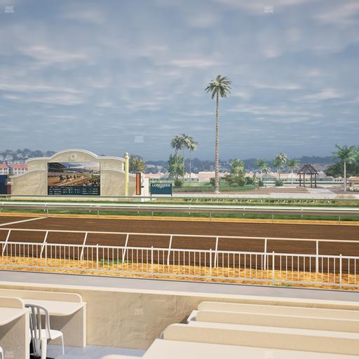 Del Mar Thoroughbred Club - Section Clubhouse Box 506 Lvl 1 Seat View