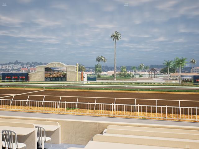 Del Mar Thoroughbred Club - Section Clubhouse Box 506 Lvl 1 Seat View