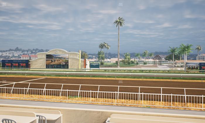 Del Mar Thoroughbred Club - Section Clubhouse Box 506 Lvl 1 Seat View