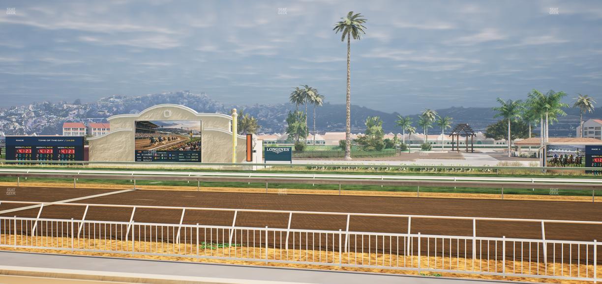 Del Mar Thoroughbred Club - Section Clubhouse Box 506 Lvl 1 Seat View