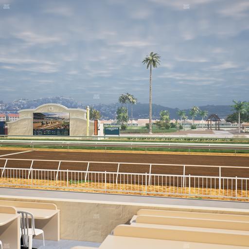 Del Mar Thoroughbred Club - Section Clubhouse Box 506 Lvl 1 Seat View