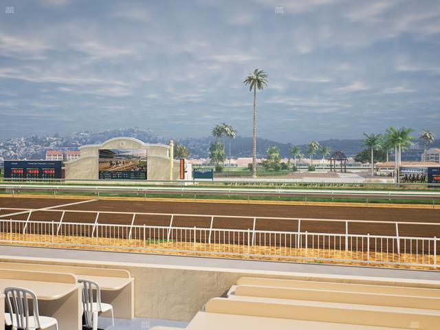 Del Mar Thoroughbred Club - Section Clubhouse Box 506 Lvl 1 Seat View