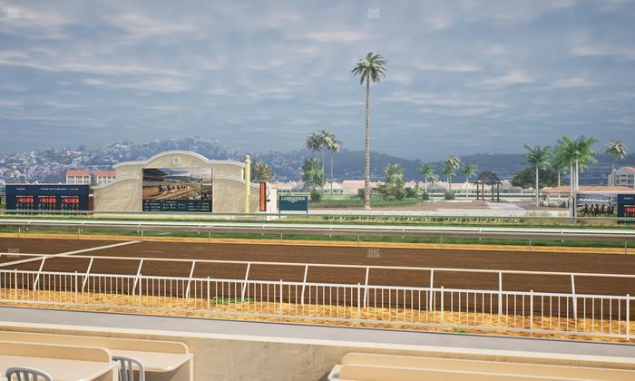 Del Mar Thoroughbred Club - Section Clubhouse Box 506 Lvl 1 Seat View