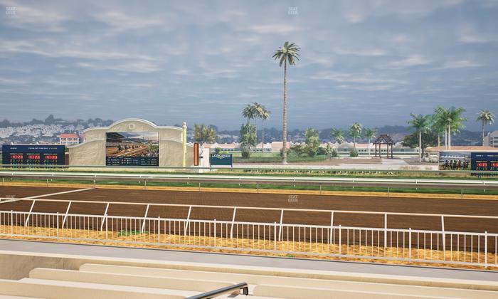 Del Mar Thoroughbred Club - Section Clubhouse Box 507 Lvl 1 Seat View