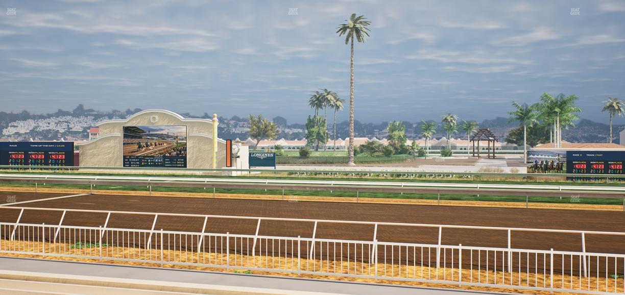 Del Mar Thoroughbred Club - Section Clubhouse Box 508 Lvl 1 Seat View