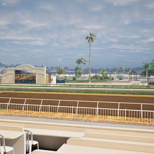 Del Mar Thoroughbred Club - Section Clubhouse Box 508 Lvl 1 Seat View