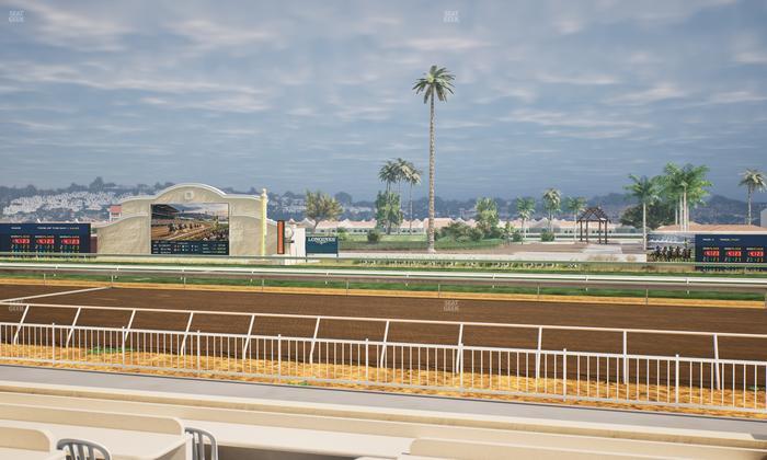Del Mar Thoroughbred Club - Section Clubhouse Box 508 Lvl 1 Seat View
