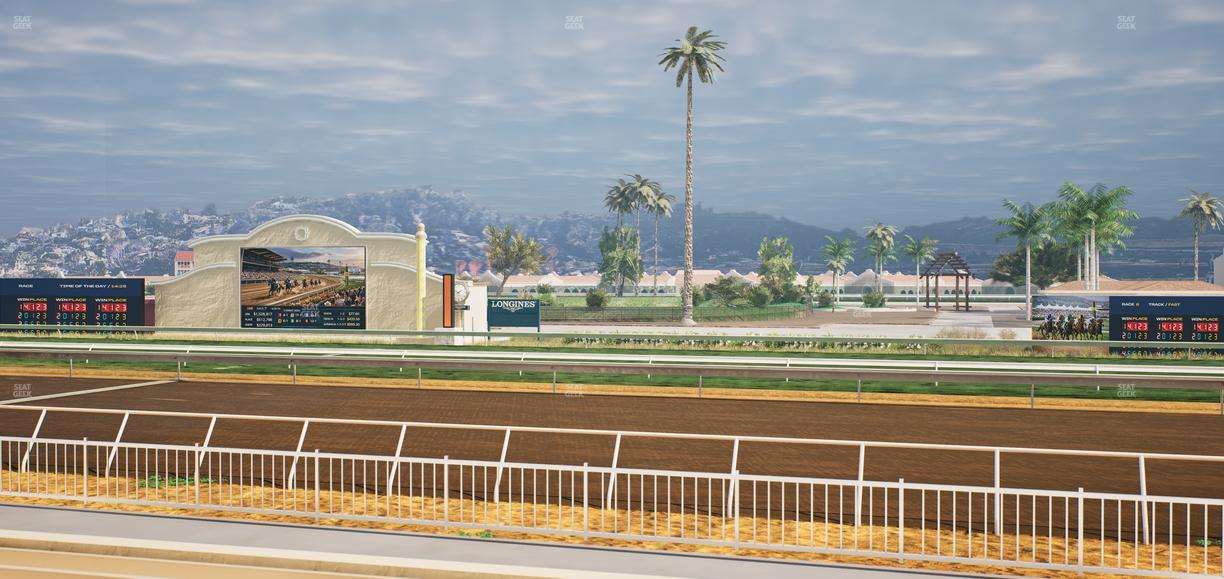 Del Mar Thoroughbred Club - Section Clubhouse Box 508 Lvl 1 Seat View
