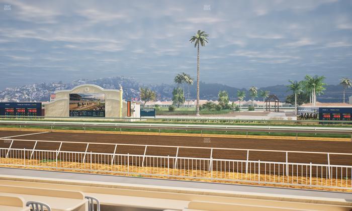 Del Mar Thoroughbred Club - Section Clubhouse Box 508 Lvl 1 Seat View