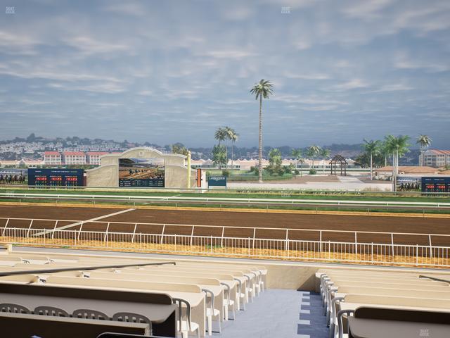 Del Mar Thoroughbred Club - Section Clubhouse Box 6 B Lvl 2 Seat View